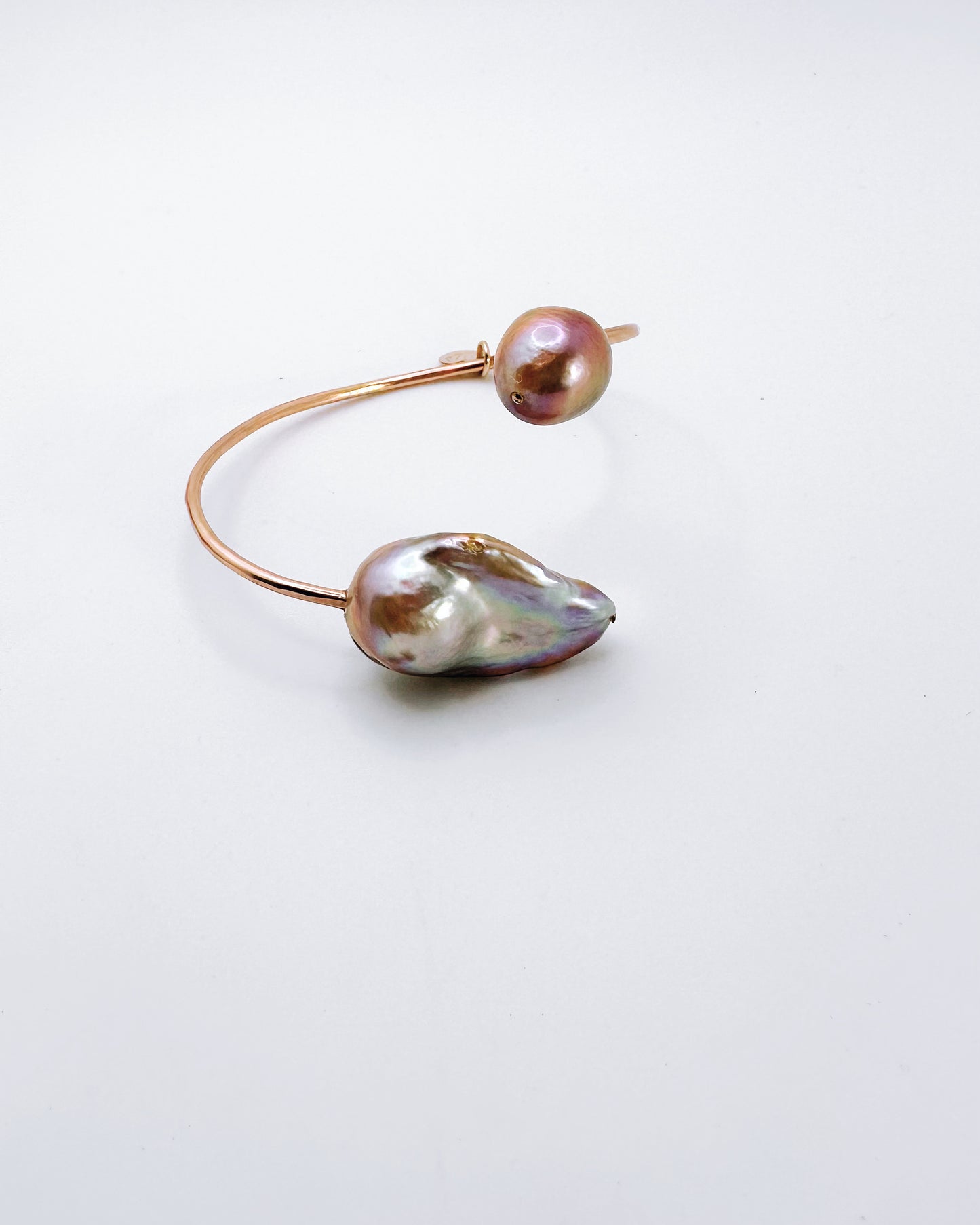 Double Fireball Open Bangle