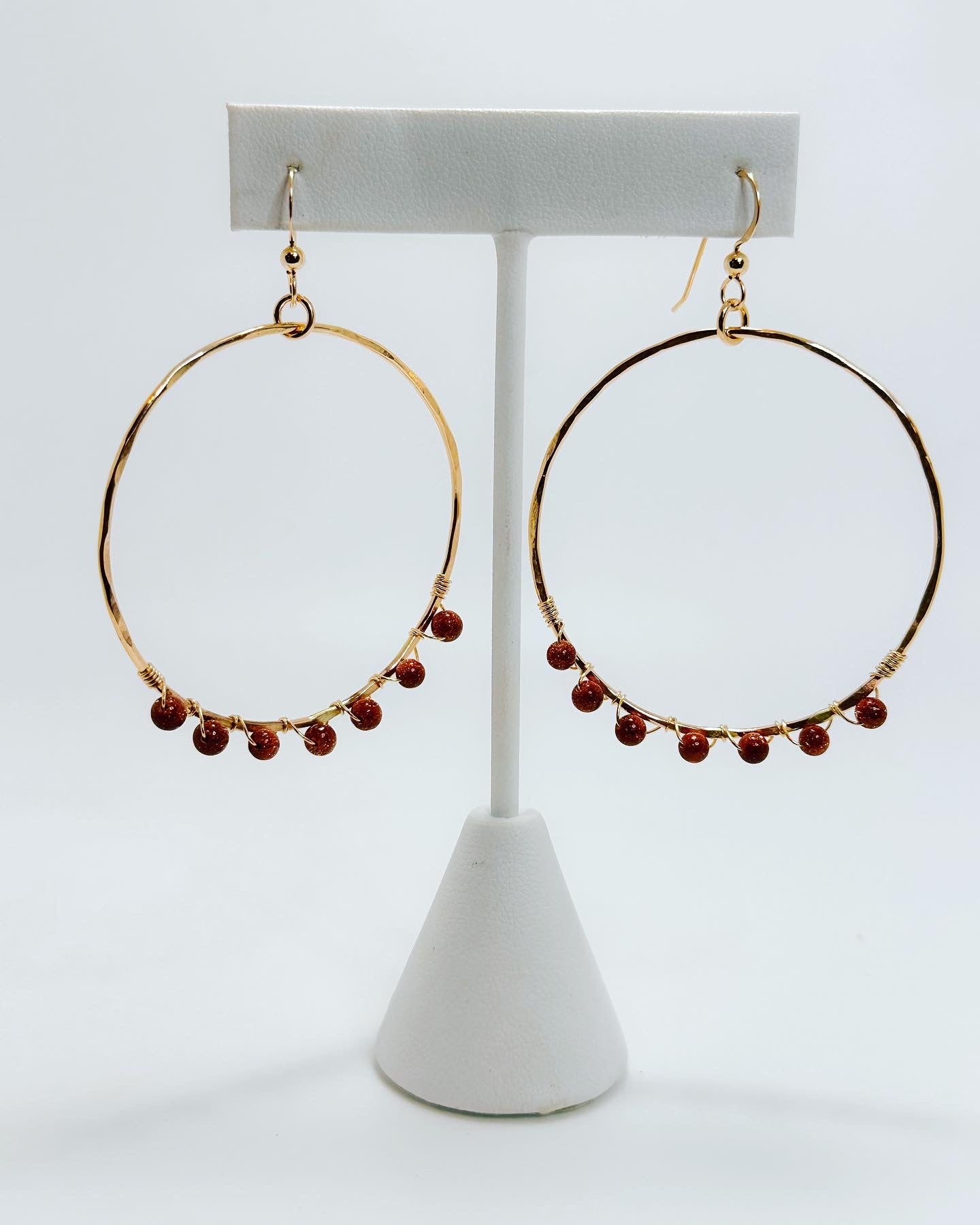 Goldstone Drizzle Hoop
