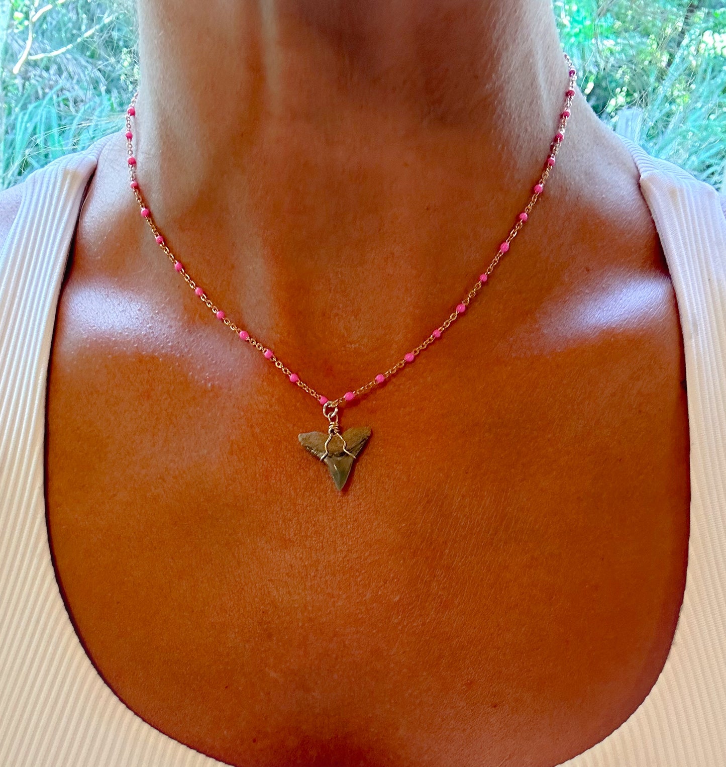 Iwi Necklace- pink